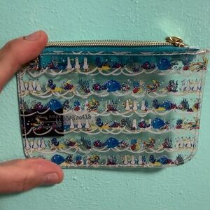 Rare Pixar Disney lounge fly Finding Nemo Mini Bag